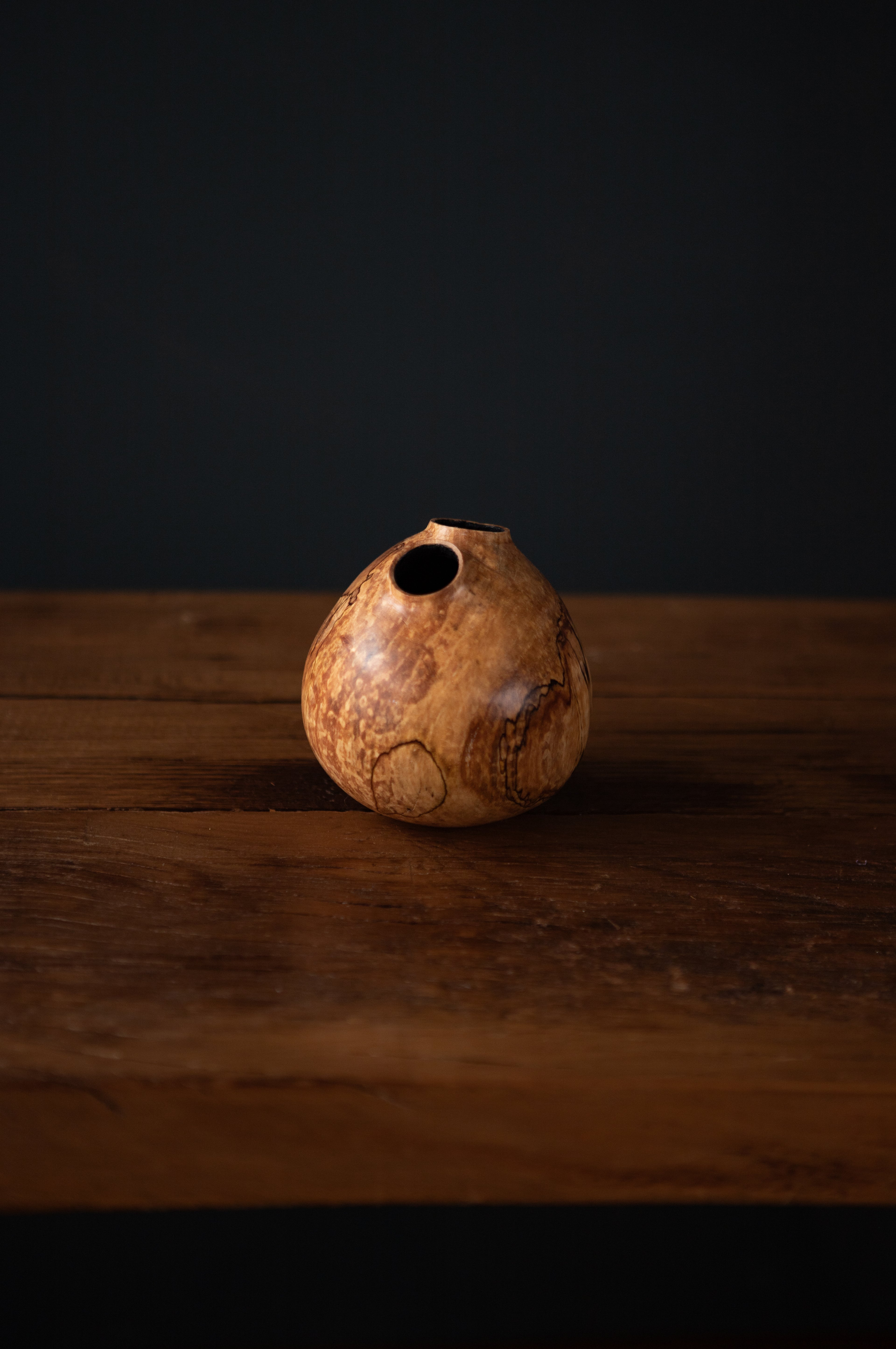 Spalted Maple Multi-Axis Vessel