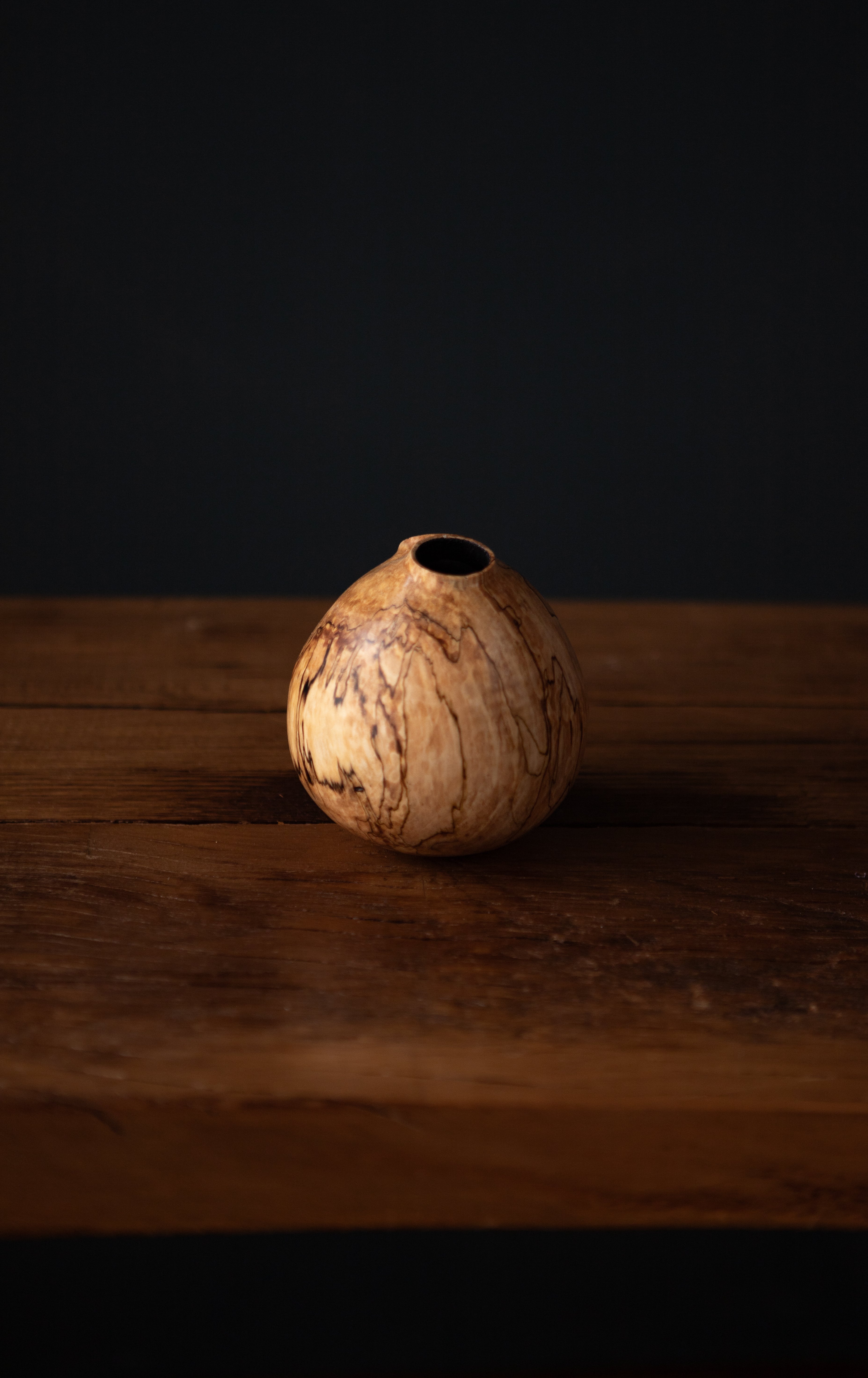 Spalted Maple Multi-Axis Vessel