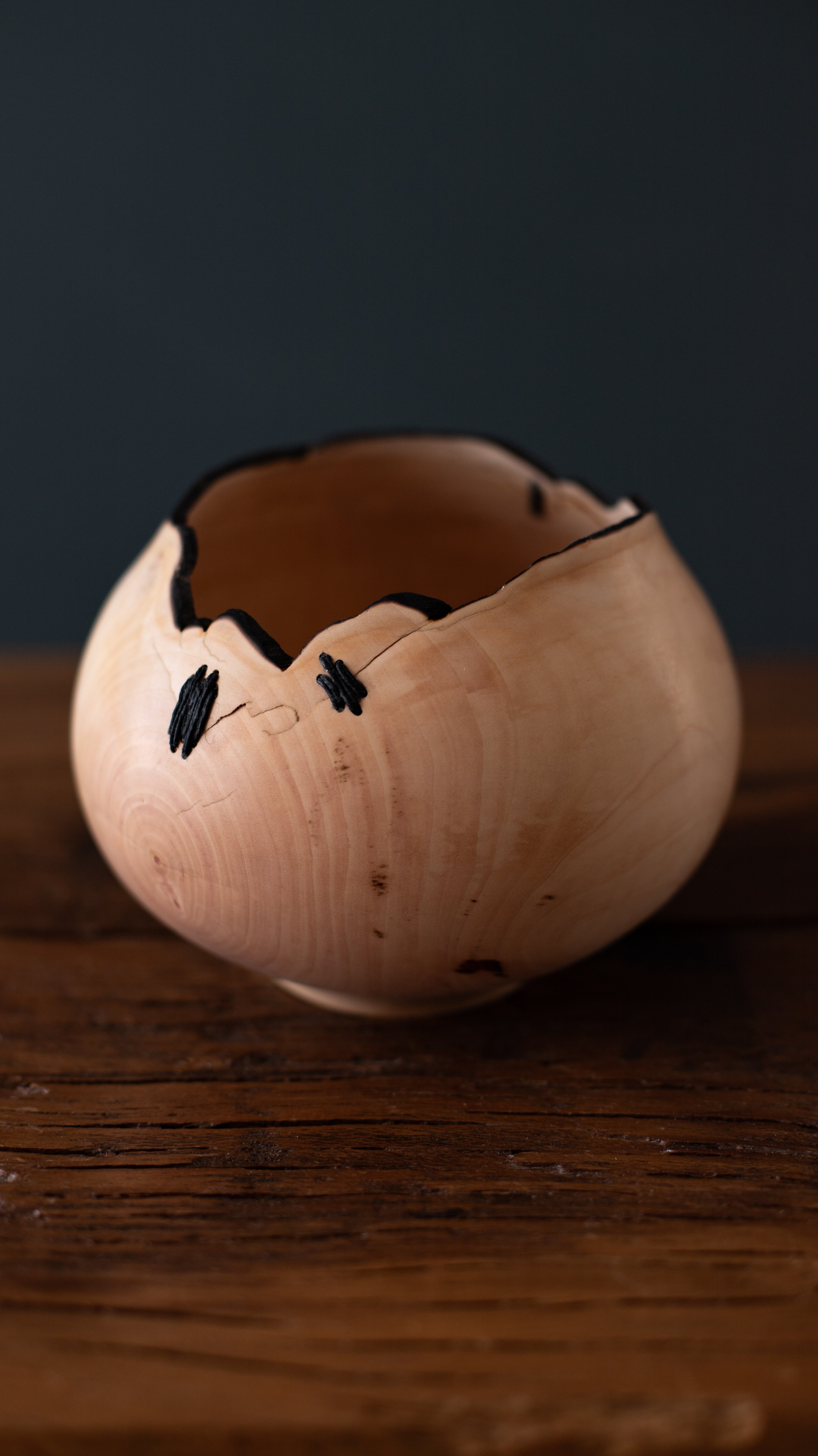 Pear Stitched Bowl