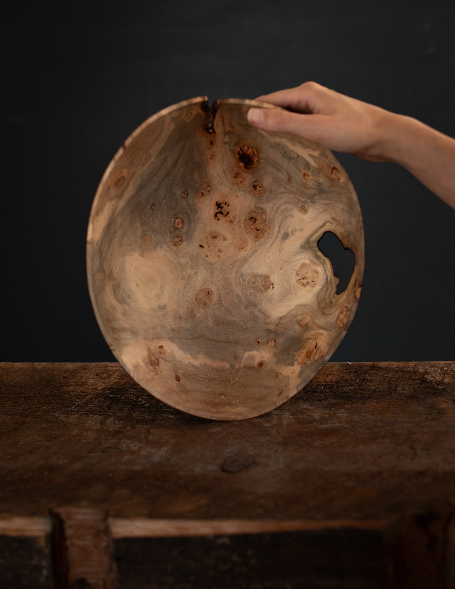 Maple Burl Bowl