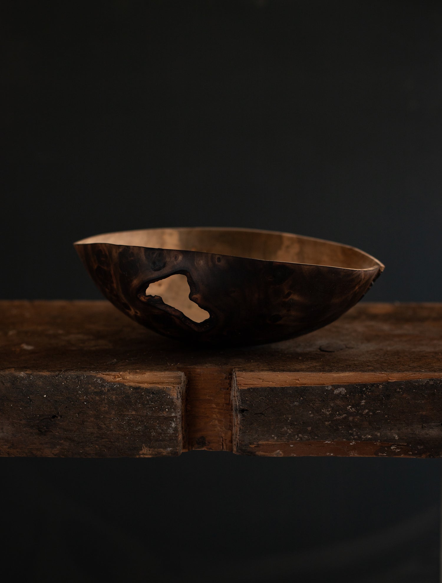 Maple Burl Bowl