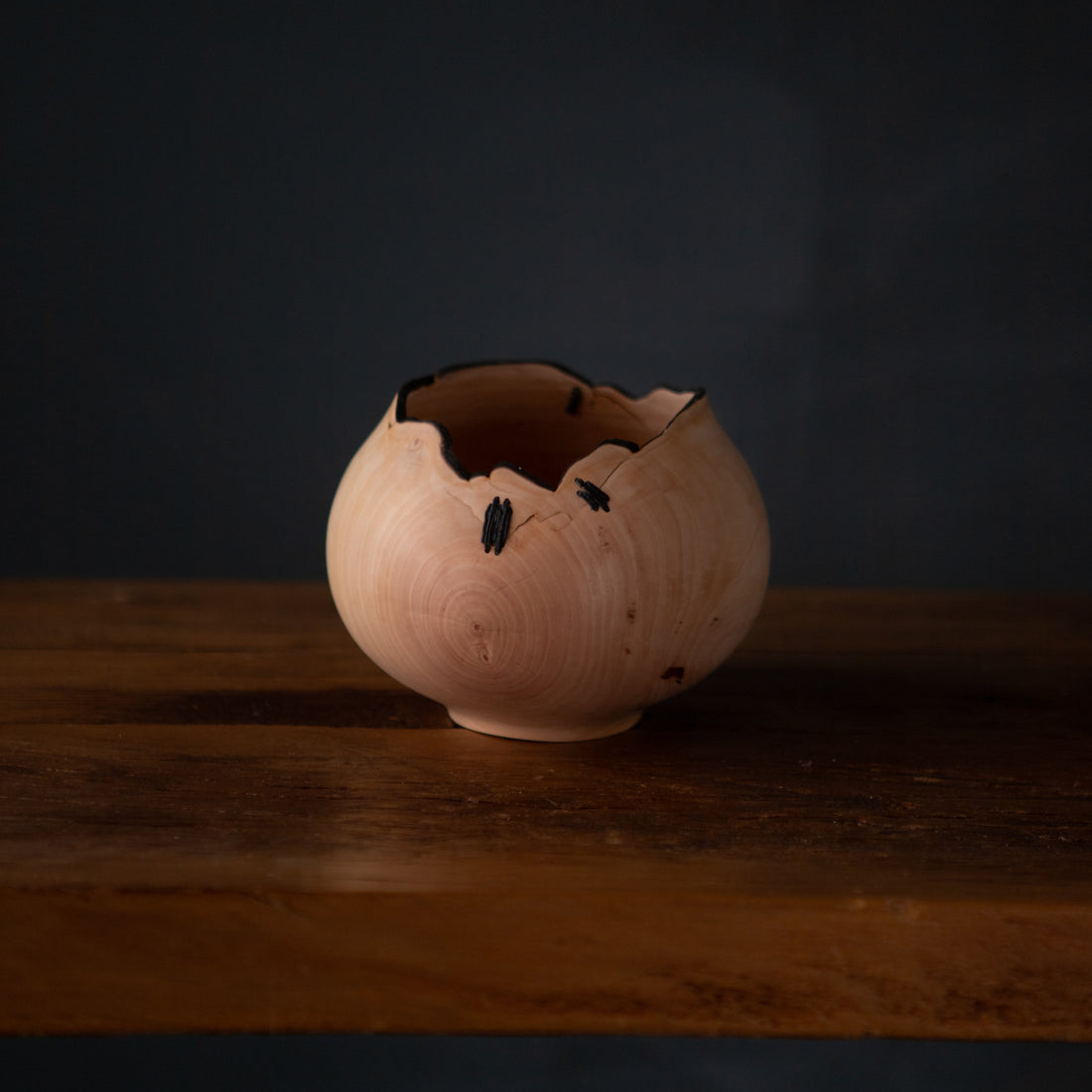 Pear Stitched Bowl