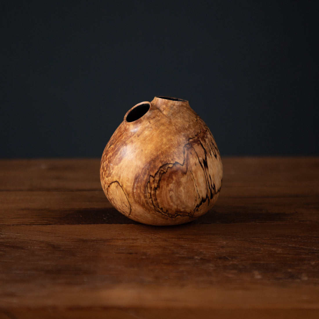 Spalted Maple Multi-Axis Vessel