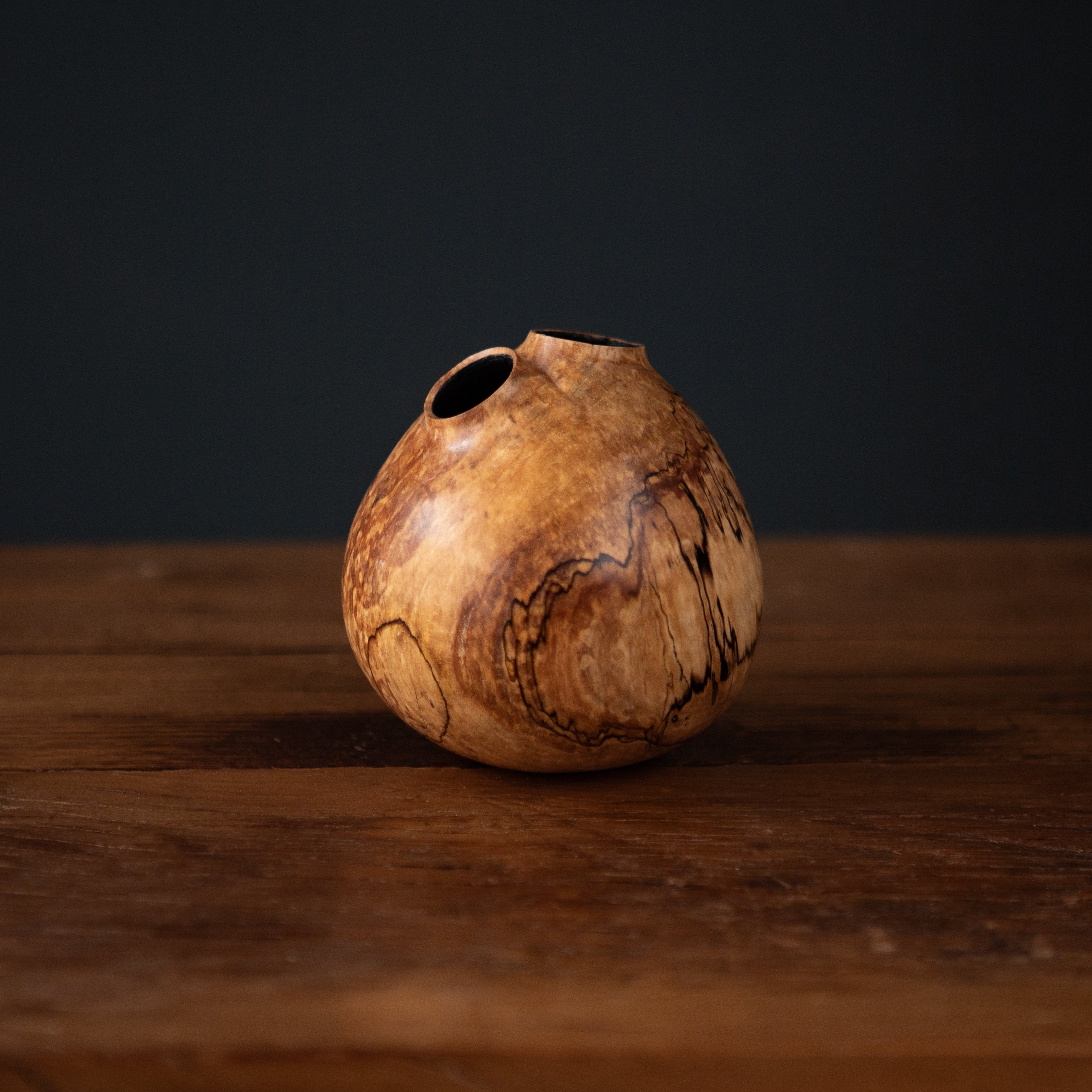Spalted Maple Multi-Axis Vessel