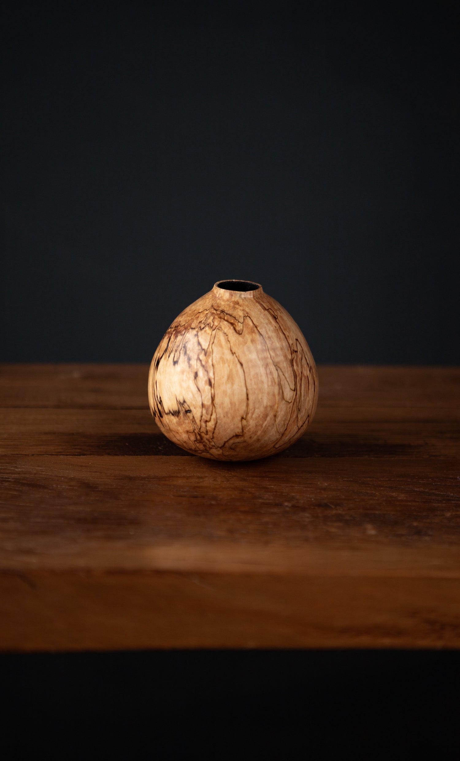 Spalted Maple Multi-Axis Vessel