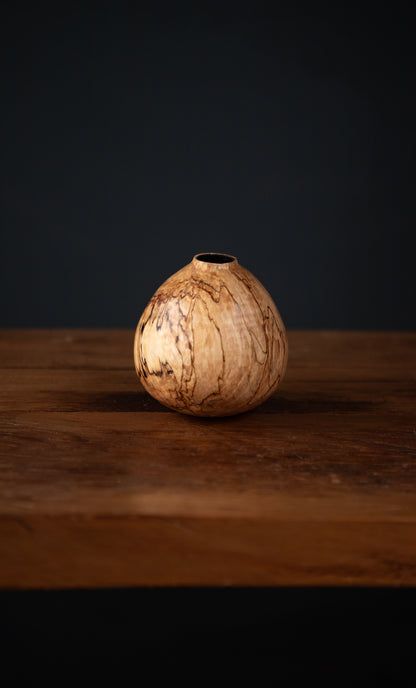 Spalted Maple Multi-Axis Vessel