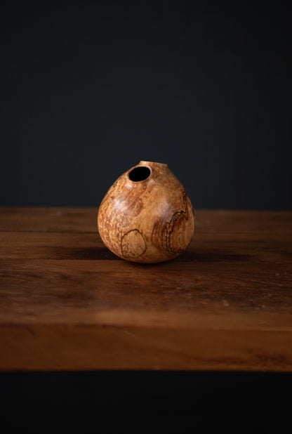 Spalted Maple Multi-Axis Vessel