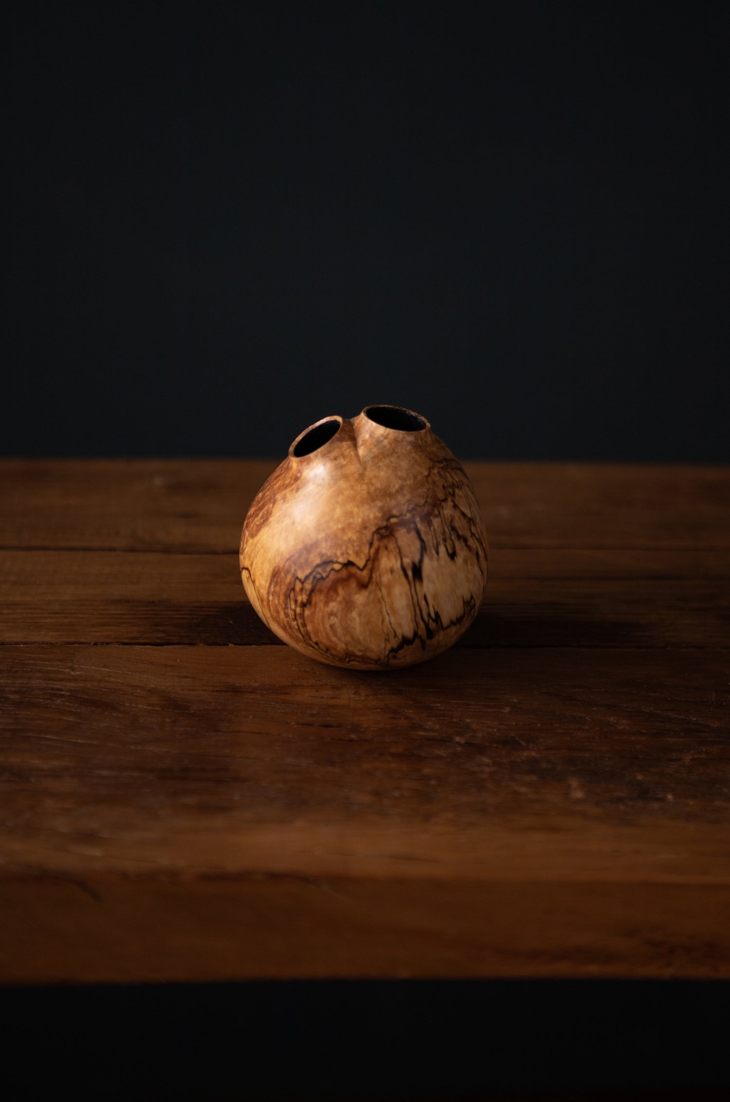 Spalted Maple Multi-Axis Vessel