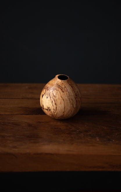 Spalted Maple Multi-Axis Vessel