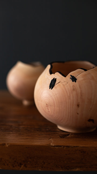 Pear Stitched Bowl