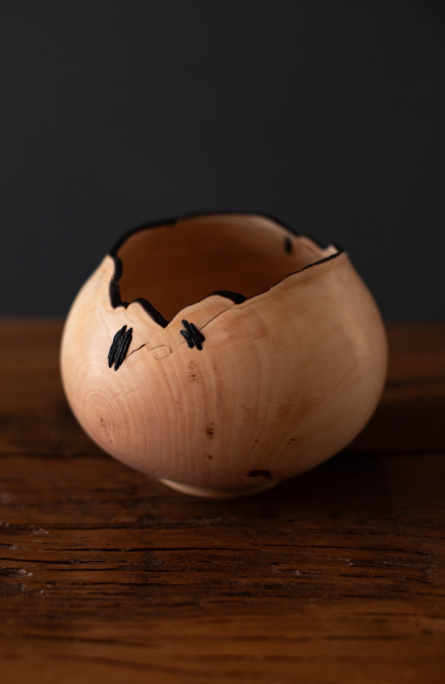 Pear Stitched Bowl