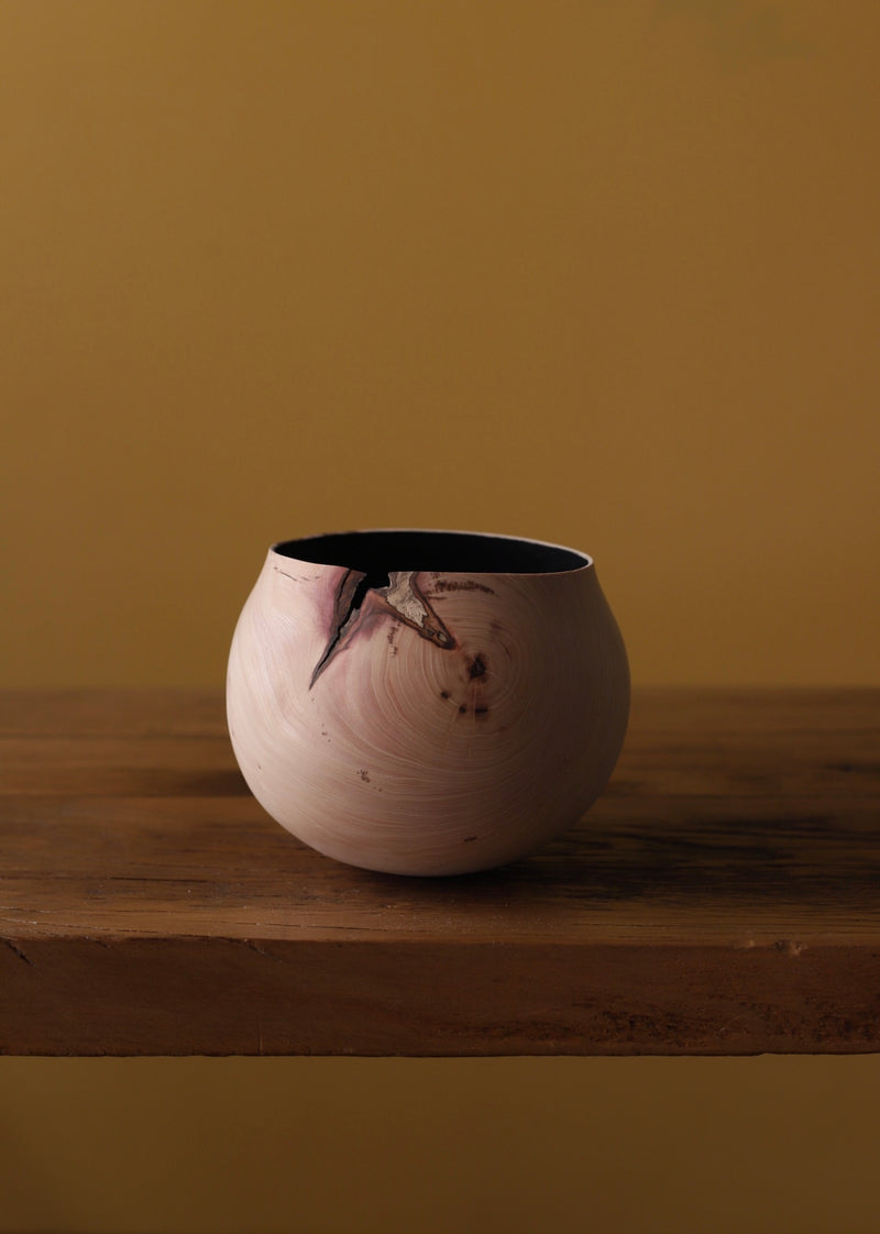 Elm Wide-Mouth Vessel