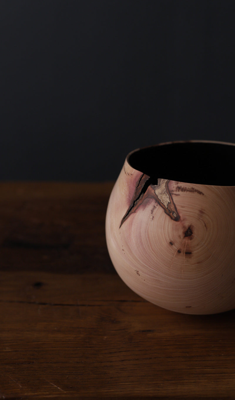 Elm Wide-Mouth Vessel