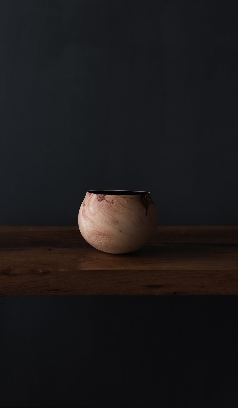 Elm Wide-Mouth Vessel